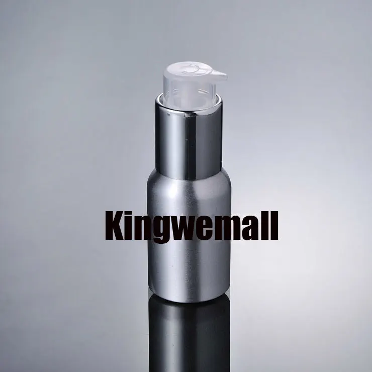 

300pcs/lot Capacity 30ml Electrical Aluminum Bottles Lotion Bottle with Press Pump for Cosmetic Packaging LB22-1