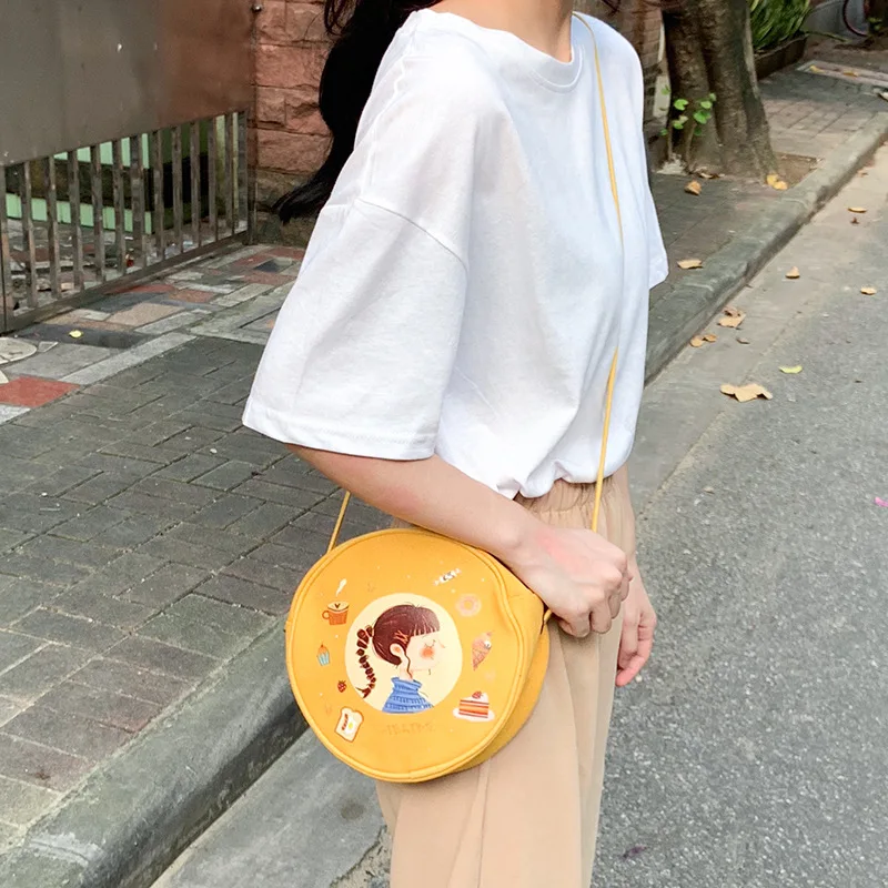 Youda оригинальная милая с рисунком сумка через плечо Студенческая повседневный