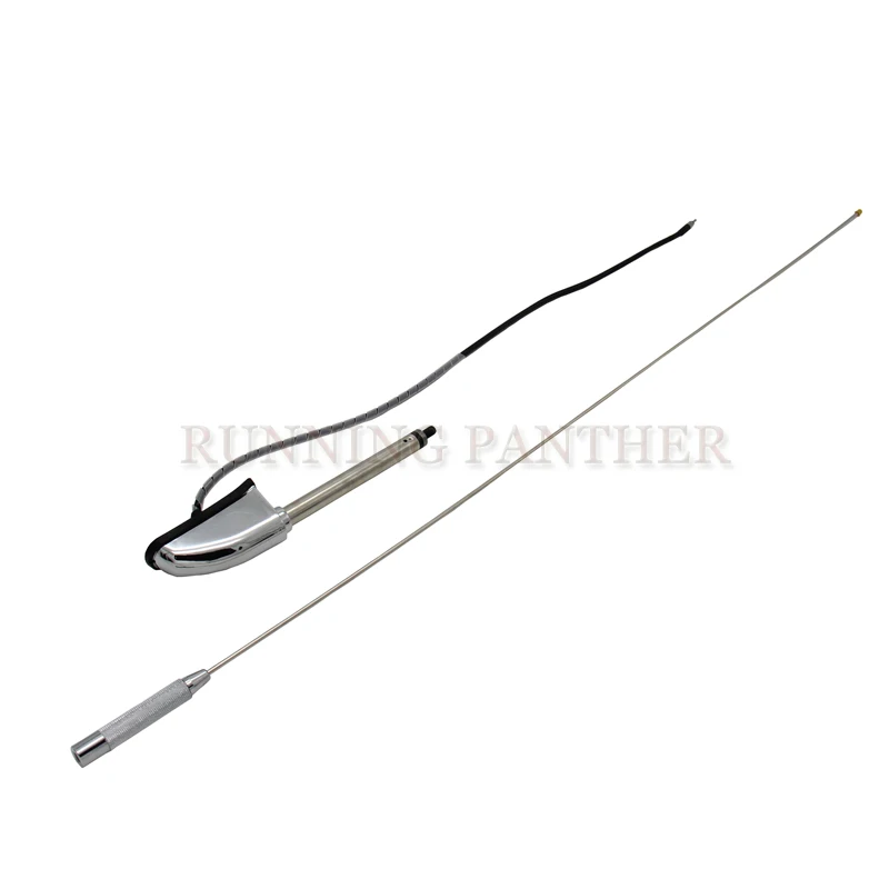 Для Honda Glodwing GL1800 GL1500 GL1800P GL1800HPNA аудио комфорт Navi GL1800A 2001- мотоцикл хромированная антенна комплект - Цвет: B
