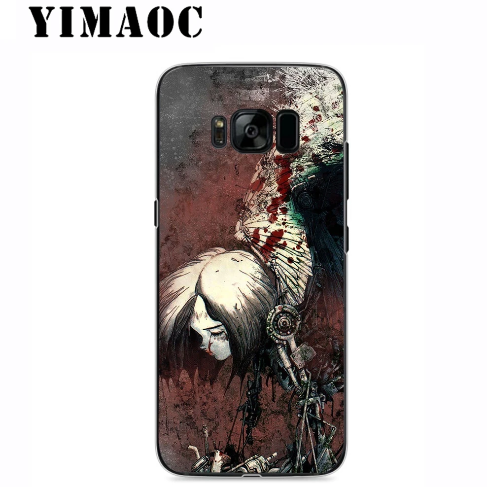 Yimaoc Alita битва Ангел Мягкий силиконовый чехол для телефона samsung Galaxy S10 S10E S9 S8 плюс S7
