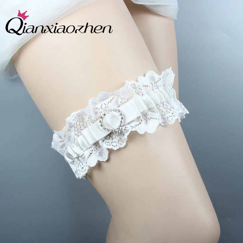 

Qianxiaozhen Lace Leg Wedding Garter Bridal Garters Wedding Accessories Wedding Supply Garters Decorations