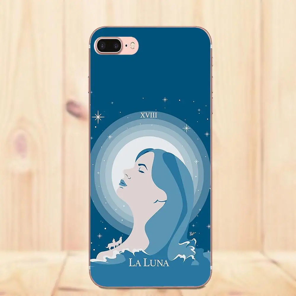 Maerknon La Luna для Galaxy Alpha Core Prime Note 4 5 8 S3 S4 S5 S6 S7 S8 S9 mini edge Plus Мягкий мобильный телефон