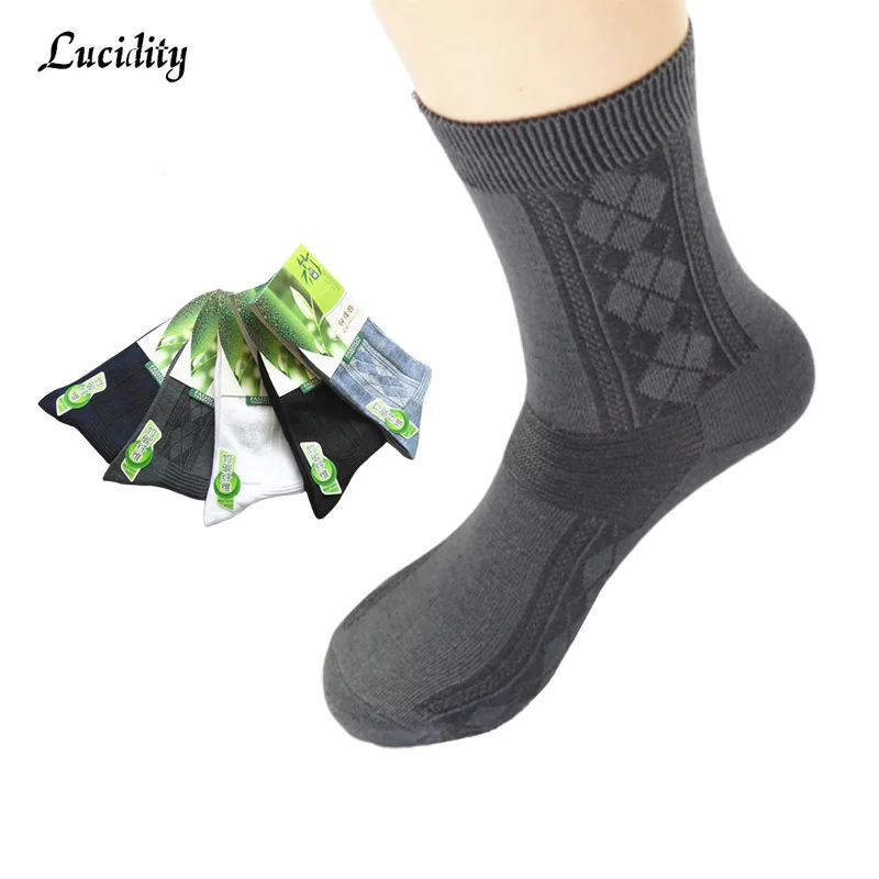 Мужские носки бамбуковое волокно анти-бактерии анти-запах мужские короткие