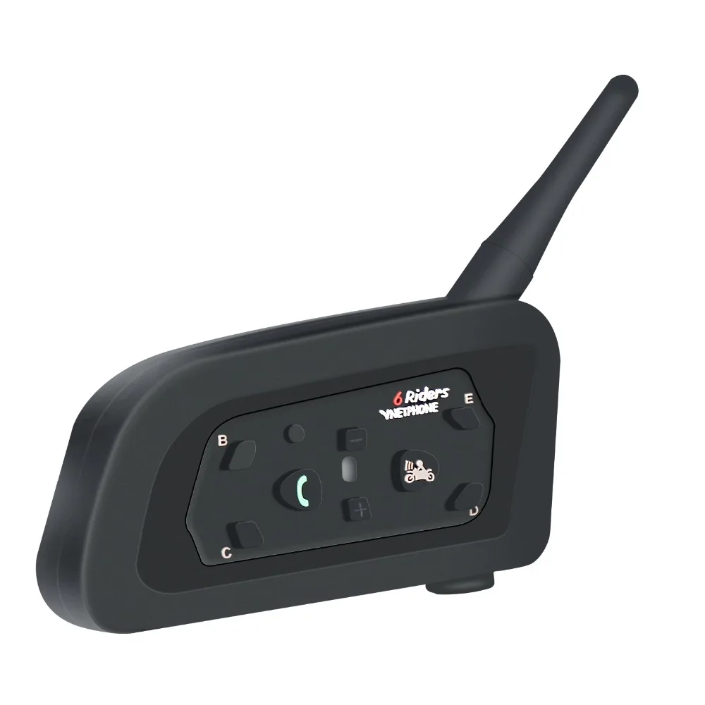 VNETPHONE 2 шт мотоциклетный домофон шлем гарнитура шлем динамик переговорные Bluetooth гарнитура беспроводная 1200 м Мото Аксессуары
