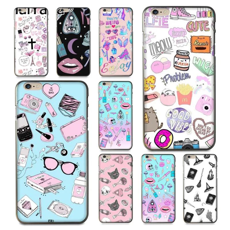 MaiYaCa Girly Pastel Witch Goth дизайнерский высококачественный чехол для телефона iPhone 8 7 6 6S Plus