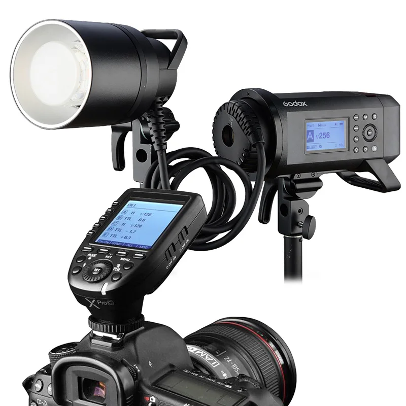 Внешняя вспышка Godox Wistro AD600Pro + H600P переносная удлинительная головка 600WS TTL HSS 2 4G X