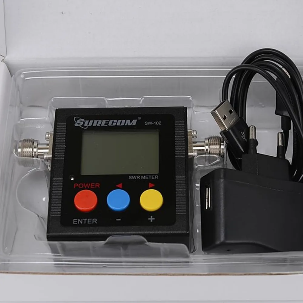 SURECOM цифровой VHF/UHF прибор для измерения мощности счетчик частоты адаптер TK100