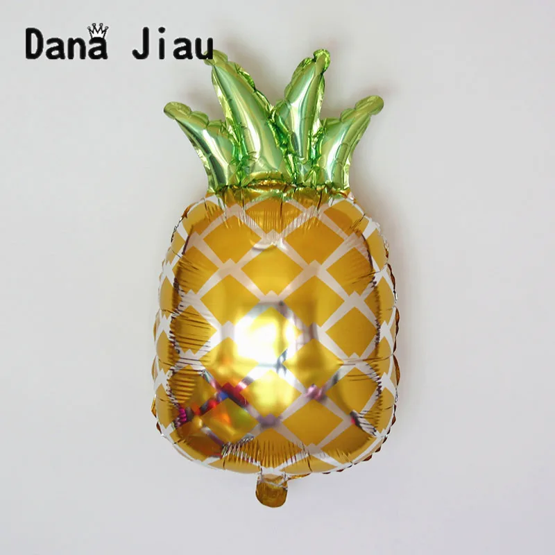 75*45cm Pineapple Fruit Foil Balloons Birthday Party Wedding Decorations Summer Event Helium Ballon Kids Toy Supplier