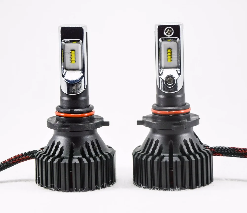 1 комплект 9005 HB3 60 Вт 8000LM T8 светодиодные фары LUMILED ZES чип 16SMD чистый белый 6500 к