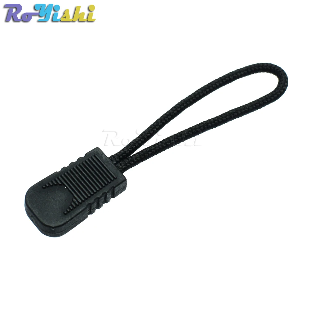 

25pcs/pack Zipper Pulls Cord Rope Ends Lock Zip Clip Buckle For Clothing/Bags