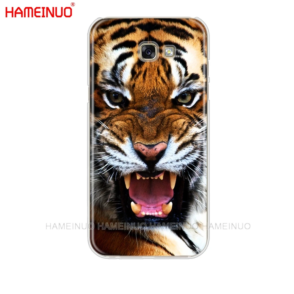 42831 HAMEINUO, модный милый чехол для мобильного телефона с изображением льва тигра, животного, чехол для samsung Galaxy A3 A310 A5 A510 A7 A8 A9 - Цвет: 42831