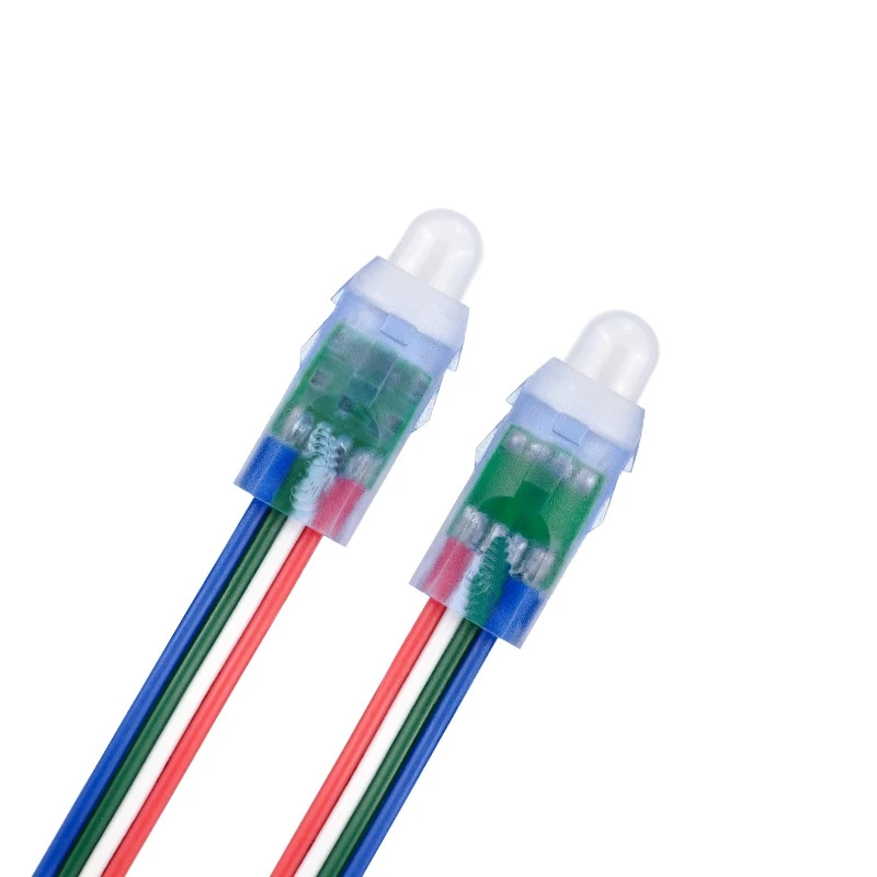 50 шт./лот 5 в WS2811 RGB IC светодиодный пиксельный модуль 12 мм цифровая полноцветная