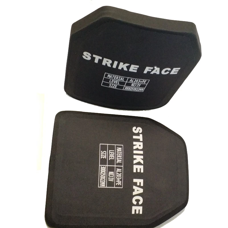 Купить Военная тактика, алюминиевая и полиэтиленовая пуленепробиваемая панель Nij Iv/al2o3 Lvl Nij 4, отдельная баллистическая пластина с тестовым видео и ...