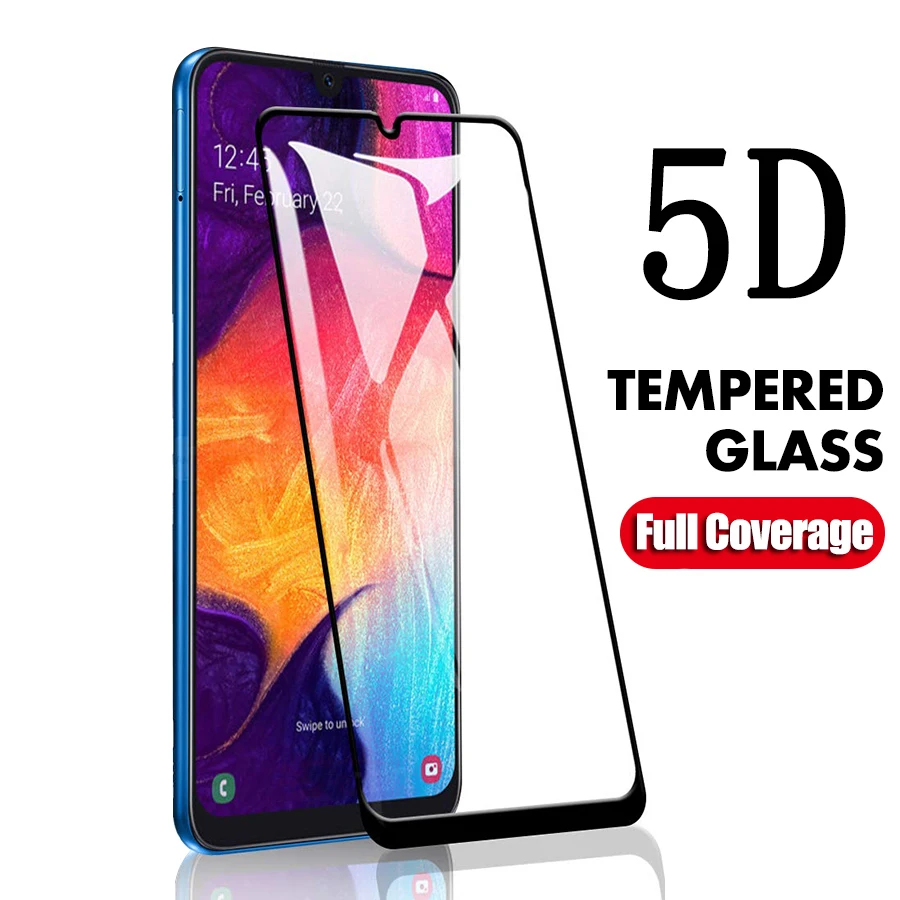 5D Curved Tempered Glass Screen Protector For Samsung Galaxy S7 A6 A8 Plus J4 J6 J7 J8 2018 J330 J530 J730 Protective | Мобильные