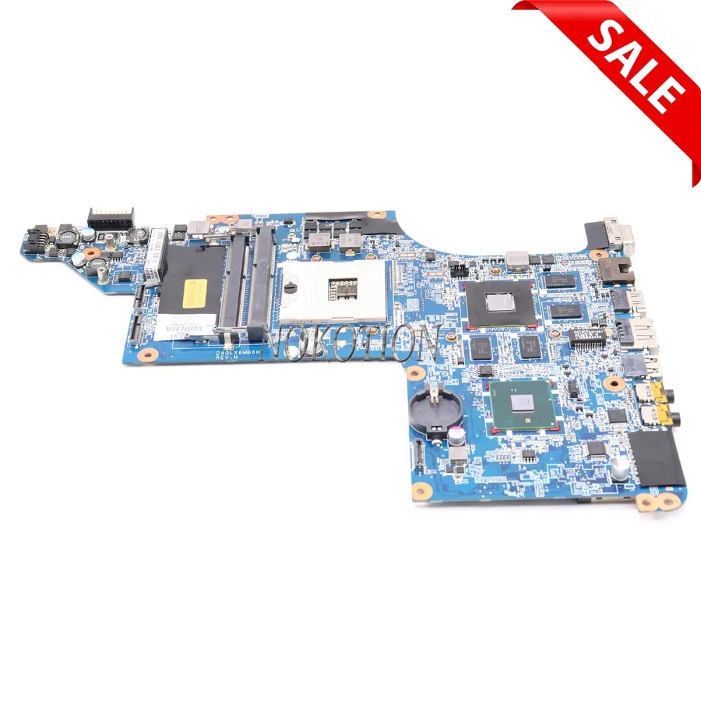 NOKOTION 605320-001 615307-001 материнская плата для ноутбука HP DV7 DV7-4000 серии INTEL HM55 HD 5650 DDR3