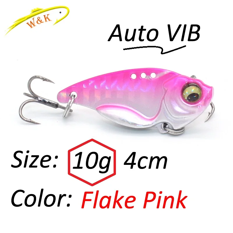 10g Pink Super VIB приманки, 20 г, 10 г, 7,5 г, рыболовные приманки, металлические твердые приманки, приманка, 1 шт./ПК, рывка, наживка для морской рыбы, СНУК, рыбий глаз, приманка - Цвет: 10g Pink