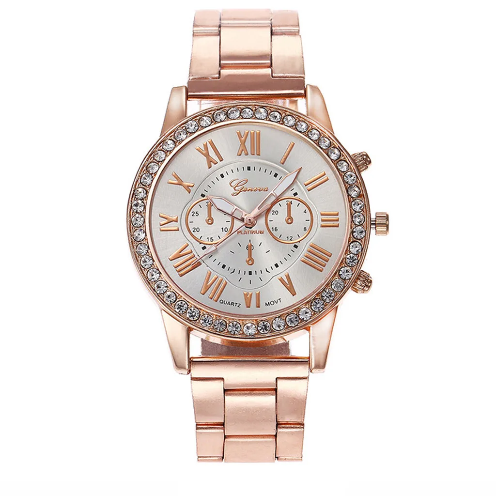 Beautiful Fashion Simple Watch Steel Strip Women Mechanical Gear relgio masculino clock women luxury 30 | Наручные часы