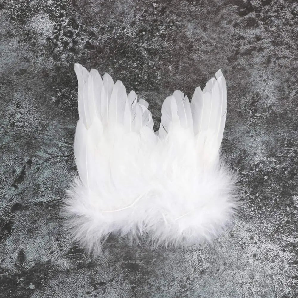 1 шт. Мини белое перо детский костюм для фотосъемки|Реквизиты фотобудки| |