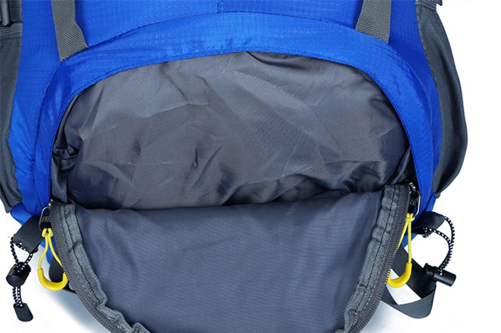 Спортивная сумка 56-75L, открытый двойной наплечный рюкзак, водонепроницаемый, большая вместимость, для альпинизма, для мужчин и женщин, дорожные сумки 0621