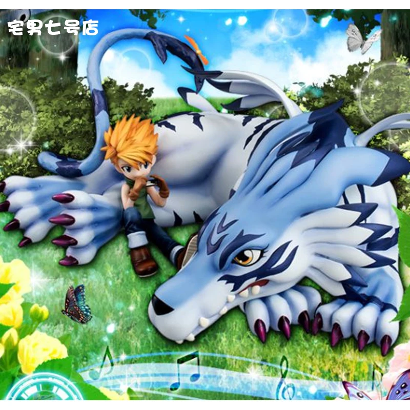 Digimon Adventure Аниме Фигурка Greymon/Agumon/TAICHI/Sora/Takeru/Hikari/Gomamon/Garurumon/Yamato/Daisuke Renamon