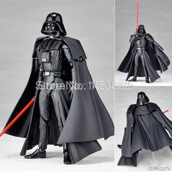 Darth Vader «Звездные войны», «I Am 001 аккумулятор большой емкости с Дартом Вейдером из № 002 Starwars фигурка из ПВХ, Коллекционная модель, игрушка - Цвет: Darth Vader