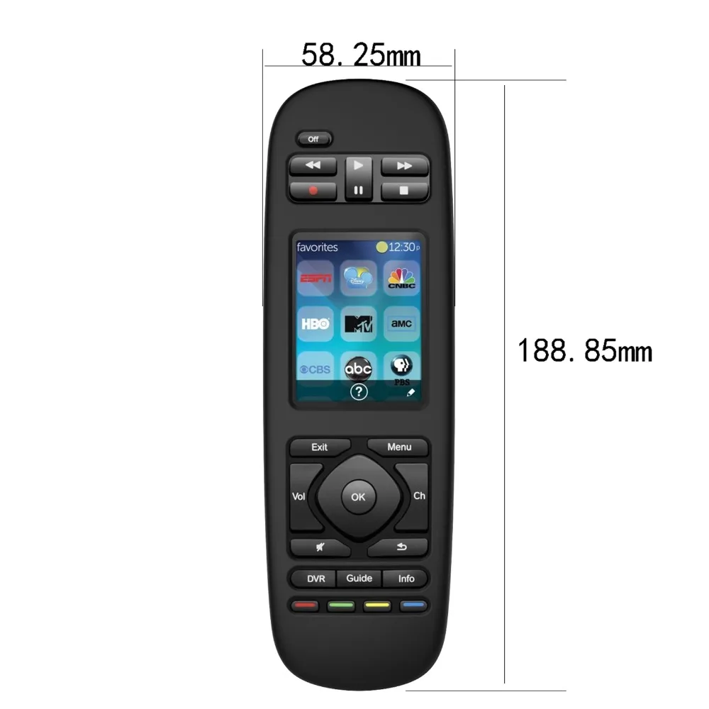 Силиконовый чехол XBERSTAR для Logitech Harmony Touch/Ultimate One/Ultimate Home с дистанционным