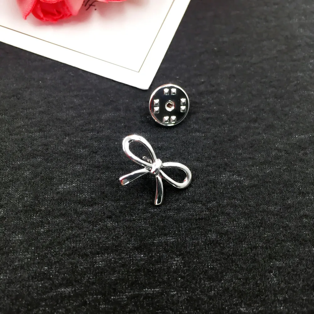 New Vintage Bowknot Brooches for Women Men Fashion Small Brooch Hat Scarf Lapel Pins Romantic Jewelry Gift Accessories | Украшения и