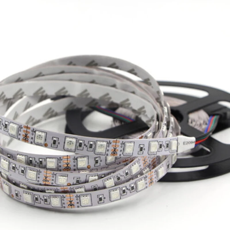 HKZZI 5M LED Strip Light SMD3528 IP65 Waterproof DC12V Roll Flexible 300LEDS RGB For TV Garden Corridor Road Livingroom | Лампы и