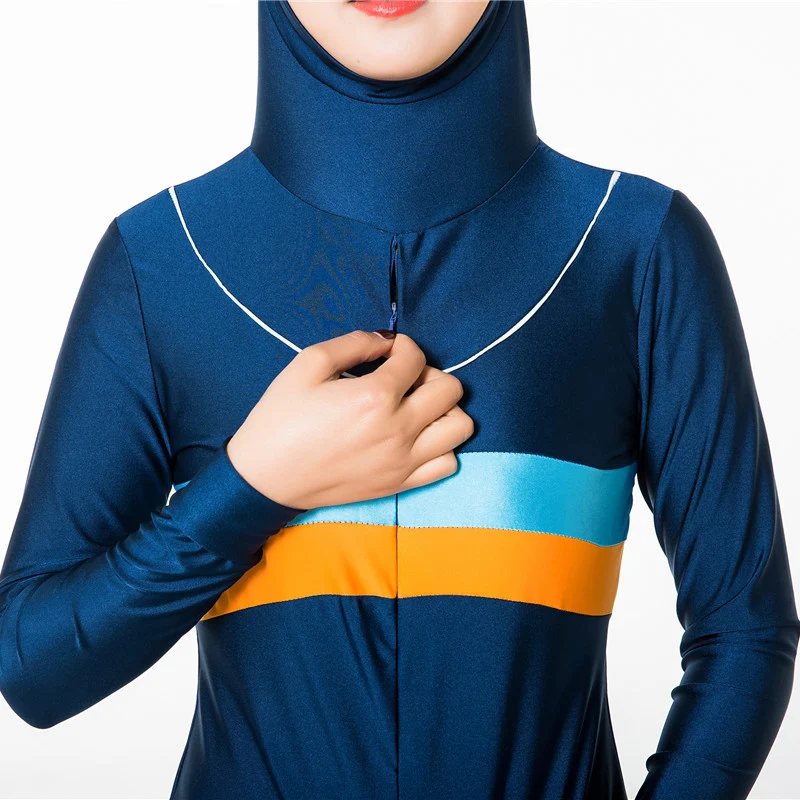 2018 новая одежда для плавания женский Мусульманский купальник г жа