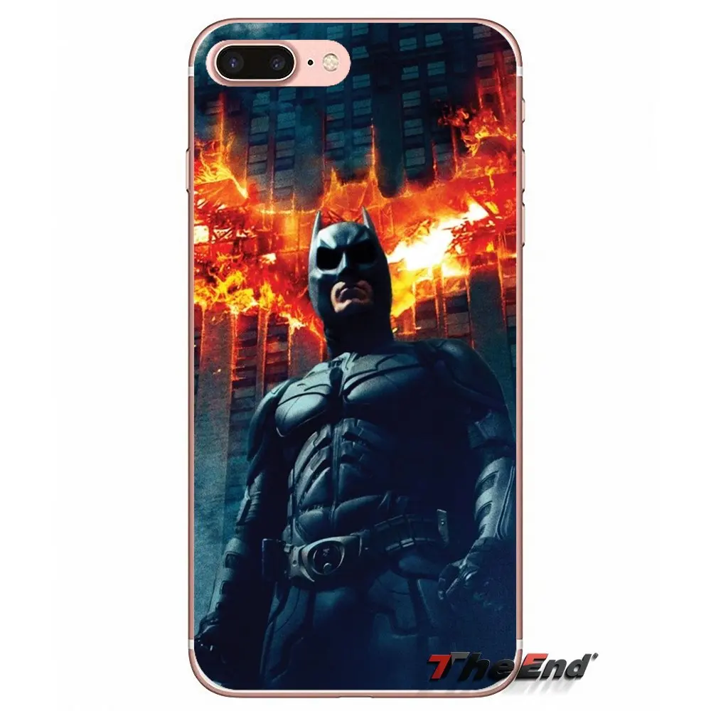 Batman Begins Super Soft Transparent Cover For Samsung Galaxy S2 S3 S4 S5 MINI S6 S7 edge S8 S9 Plus Note 2 3 4 5 8 Coque Fundas | Мобильные