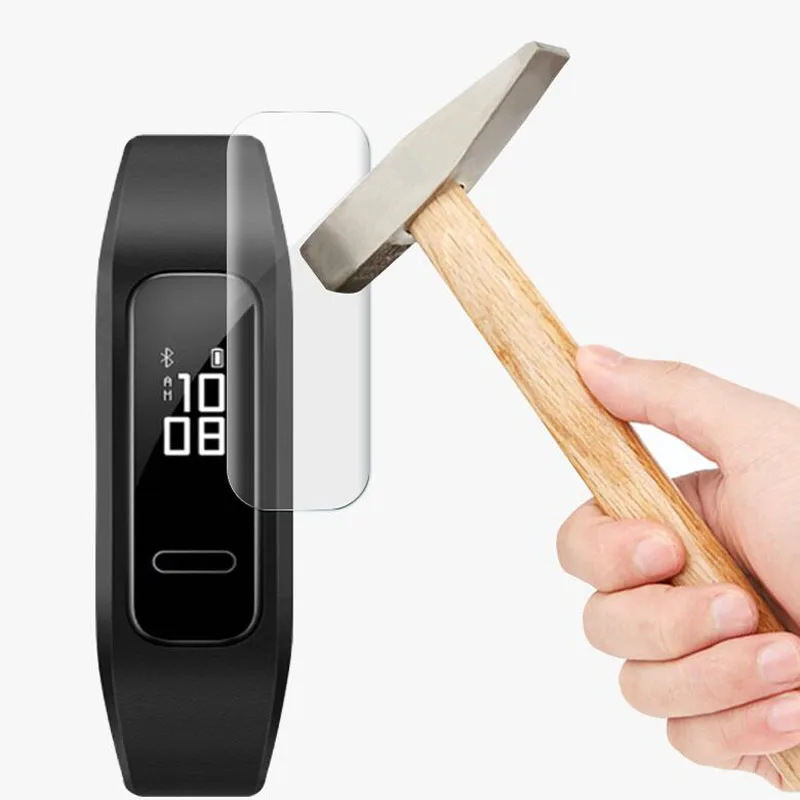 Мягкая прозрачная защитная пленка из ТПУ для Huawei Band 3E чехол смарт браслета часов