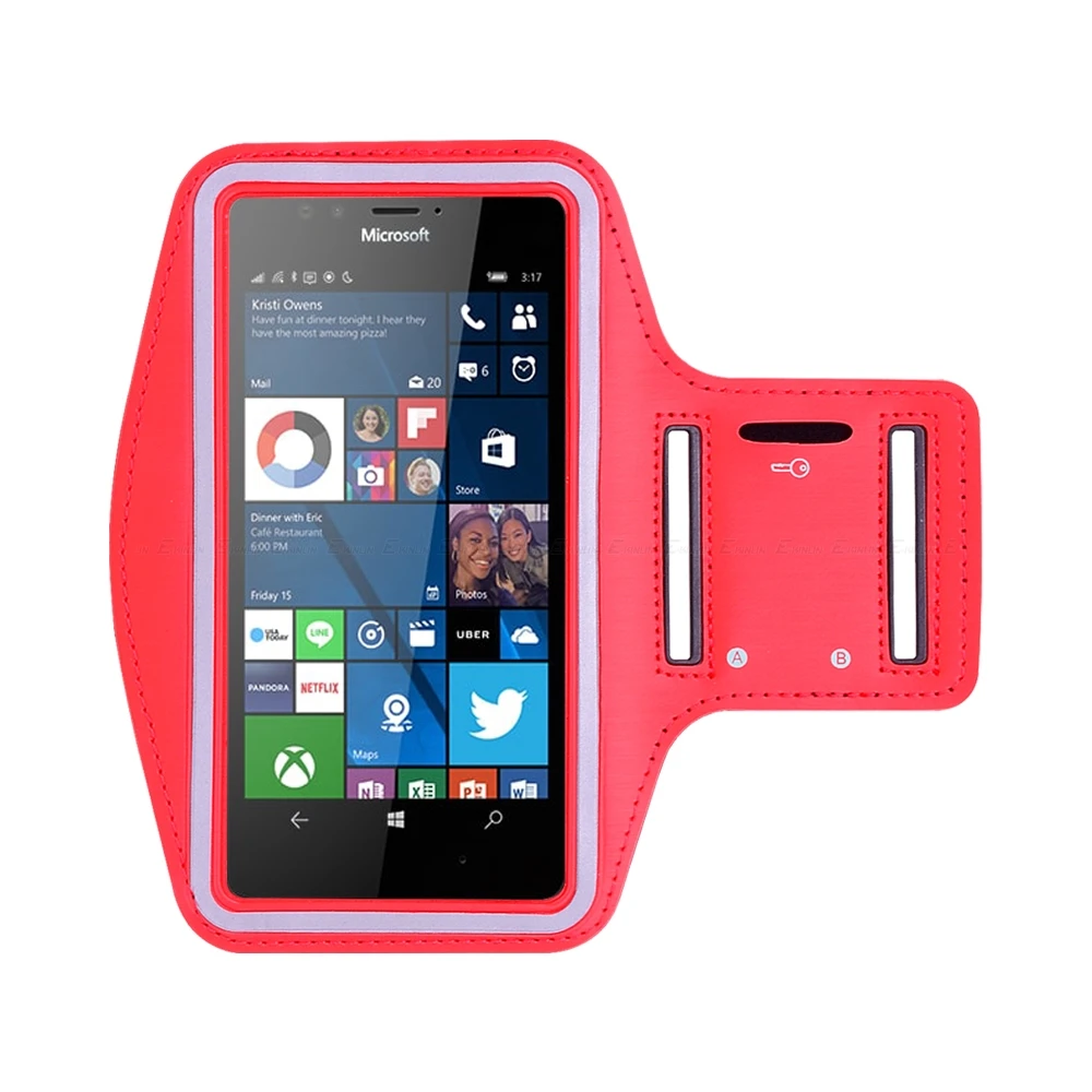Спорт, бег, тренажерный зал повязку для Nokia microsoft Lumia 950 650 640 550 540 535 532 435 430 XL X X2 держатель телефона чехол Крышка