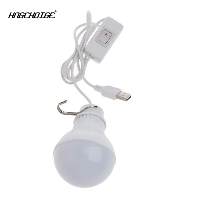 HNGCHOIGE 5 Вт 10 LED Энергосберегающая лампочка USB лампа для кемпинга/Дома ночные крючки
