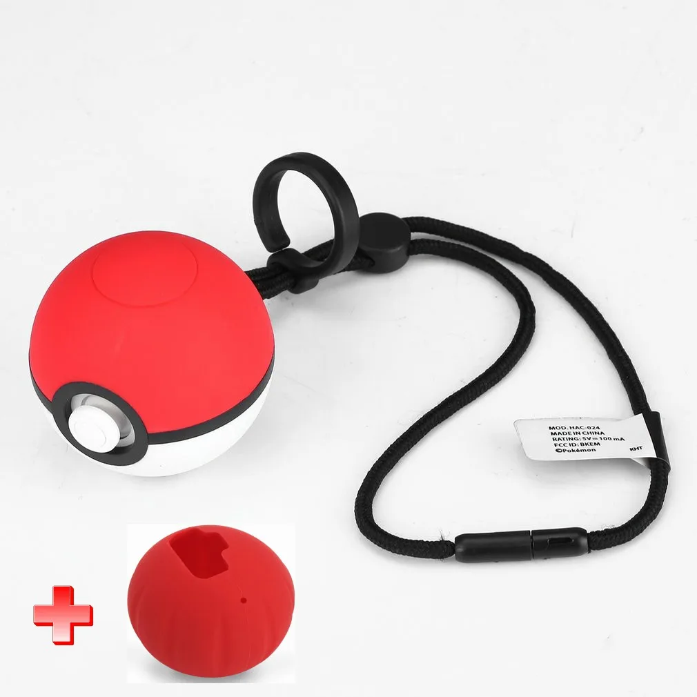 Тёмно-синий Для POKEMON GO Plus для Pokeball BALL Elf шариковый контроллер игровая игрушка Pickachu и Evee для nintendo Switch для смартфона с чехлом - Цвет: Тёмно-синий