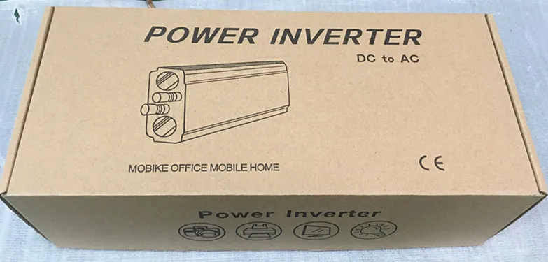 Пиковый инвертор 2000 Вт 1000 от постоянного тока до переменного немодулированного