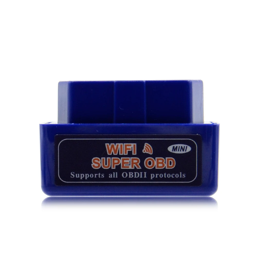 Новейший ELM327 WIFI ELM 327 OBD2 автомобильный сканер для Android и IOS мини Wifi Поддержка всех