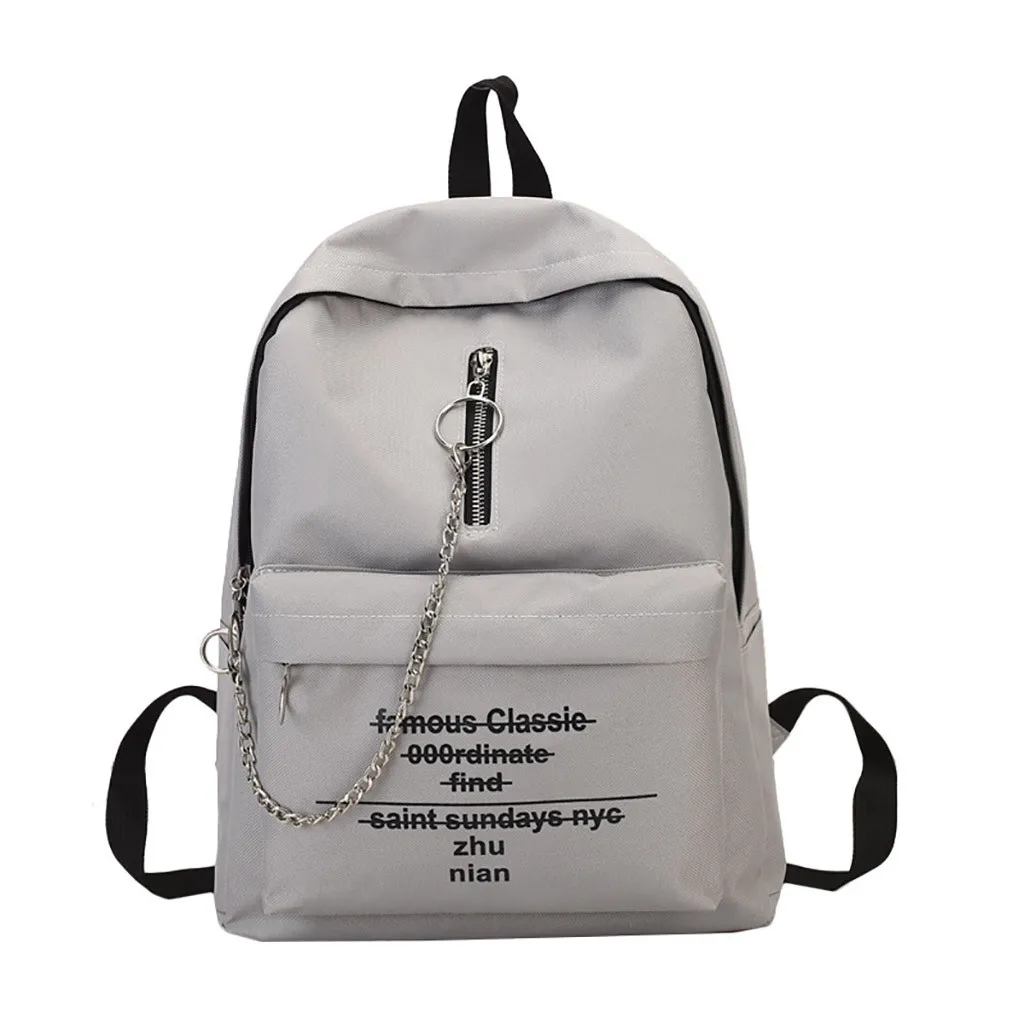 Фото Женская сумка через плечо OCARDIAN с надписью модный трендовый рюкзак на цепочке