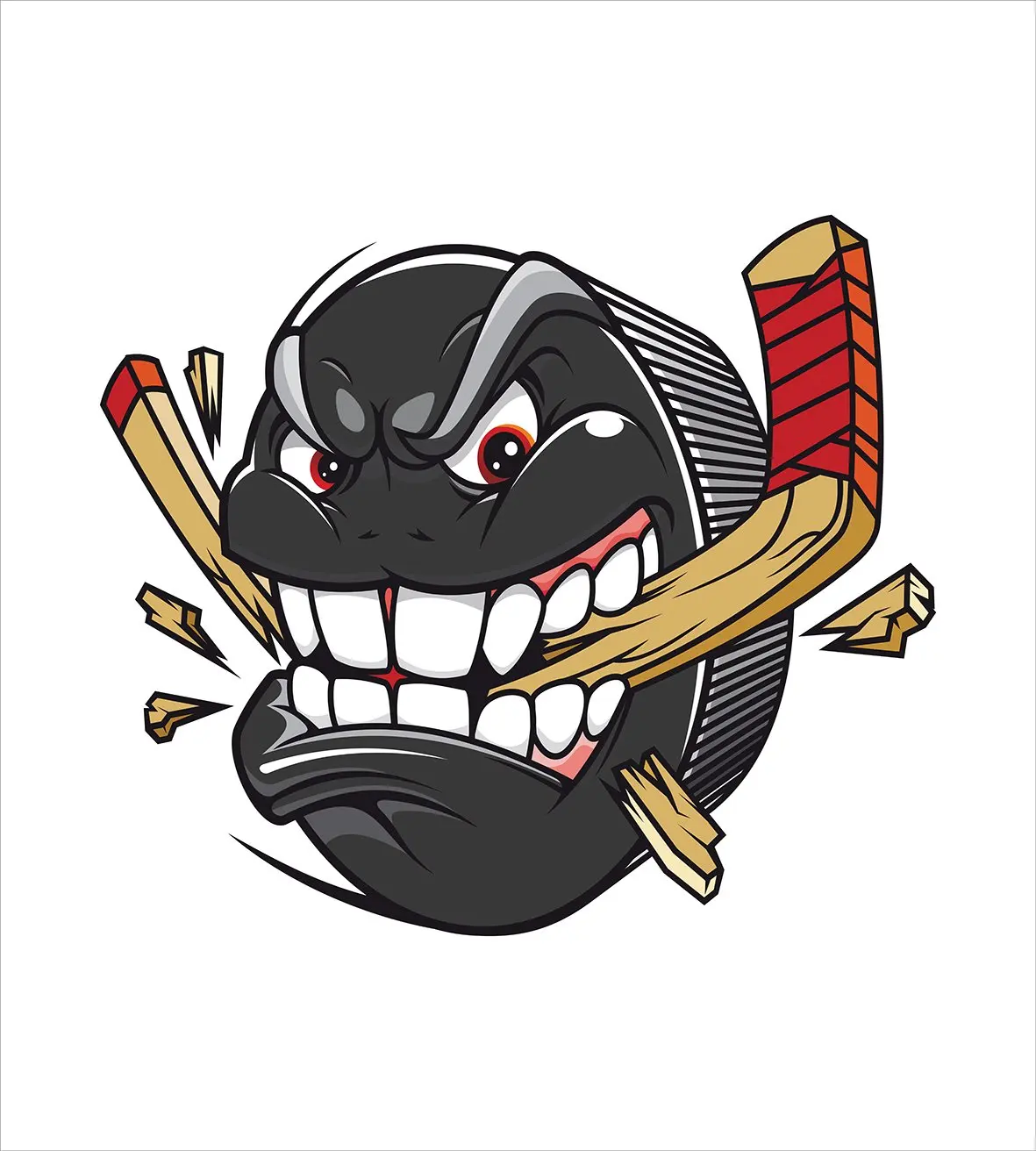 Хоккейная королева размер пододеяльник набор мультфильм Шайба Битс хоккейная