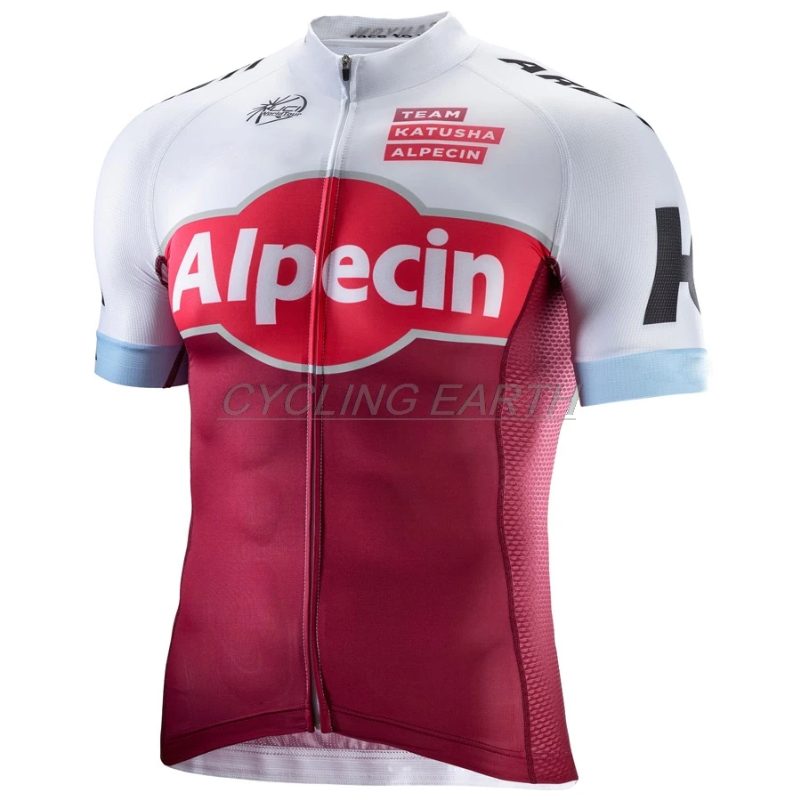 2018 jersey KATUSHA, мужской летний комплект для велоспорта, Униформа, Майо, Ropa Ciclismo, Джерси, набор для велоспорта, одежда для велосипеда, MTB, гелевая подкладка, Alpecin - Цвет: 2018 jersey