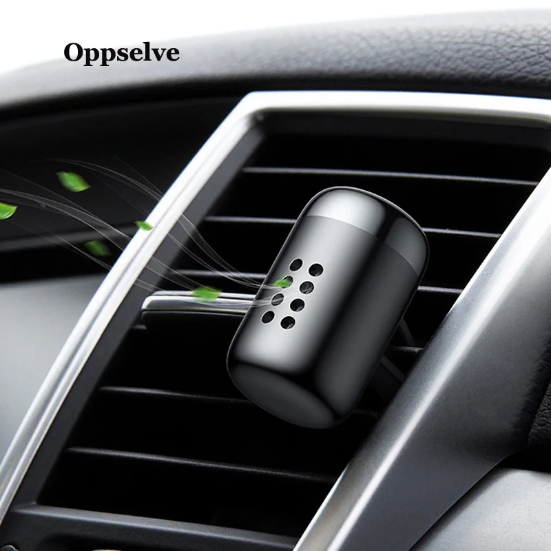 

Mini Aromatherapy Car Phone Holder Car Air Freshener For Auto Air Vent Freshener Air Condition Clip Metal Diffuser Solid Perfume