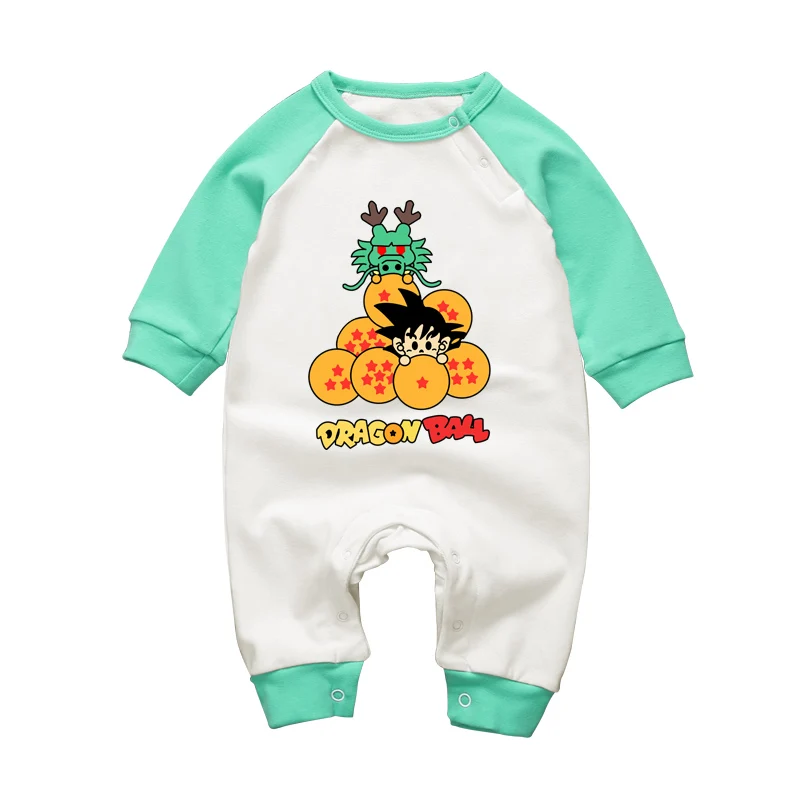 Свитеры для женщин RBaby комбинезон с длинным рукавом аниме Жемчуг дракона одежда для малышей хлопок Новорожденный мальчик девочка комбинезон одежда