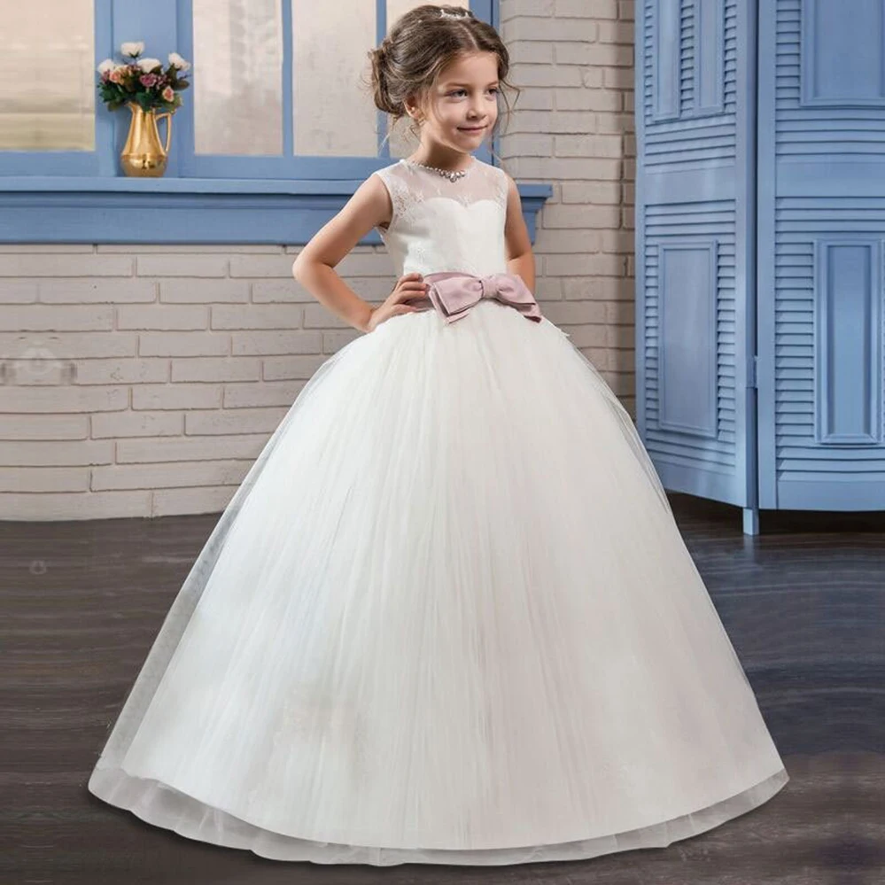 Вечерние платья для девочек детское элегантное платье подружки невесты на