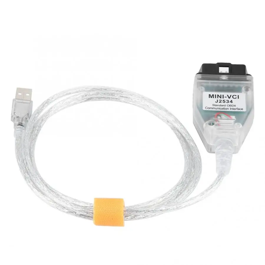 Диагностический мини разъем J2534 OBD2 USB Разъем Автомобильная программа кабель для