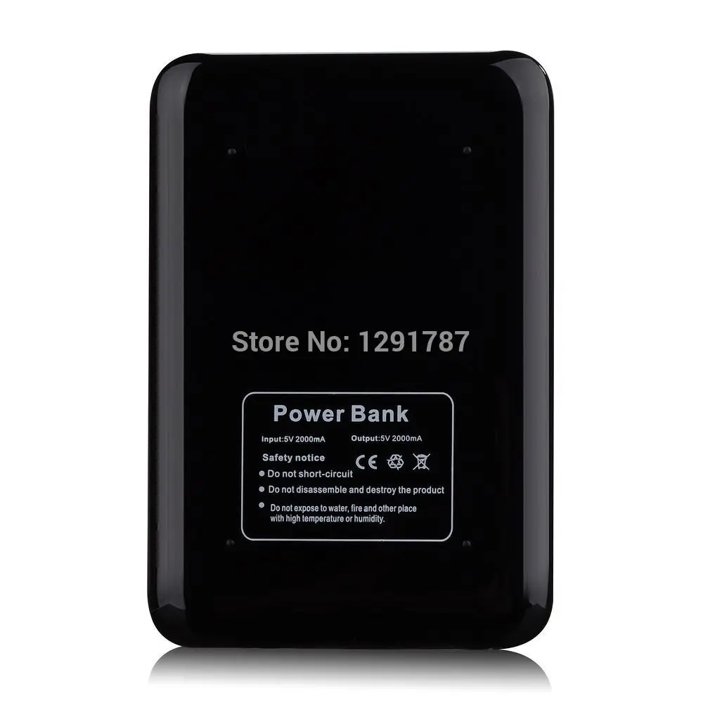 Двойной USB 2A мобильный источник питания 18650 аккумулятор банк зарядное устройство