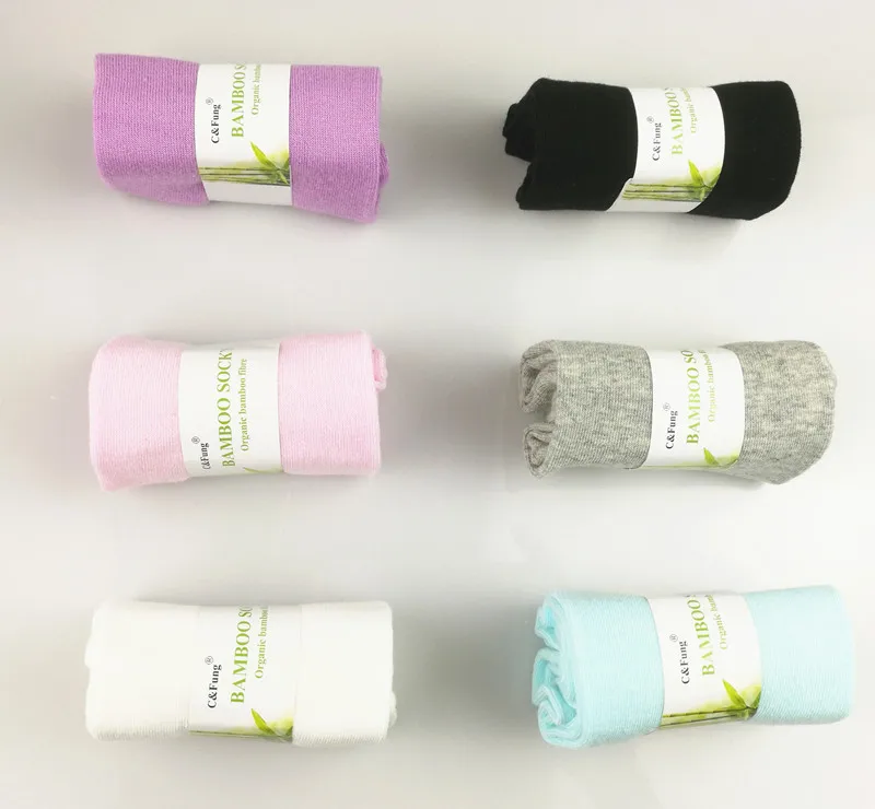 Носки женские C &amp Fung из бамбукового волокна в подарочной коробке Повседневное