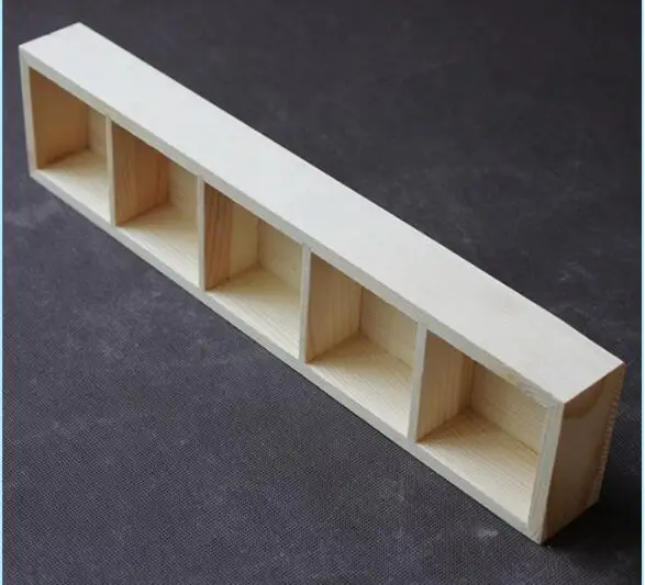 Многофункциональная деревянная шкатулка для хранения в 3/5/6/10 клетки тарелка