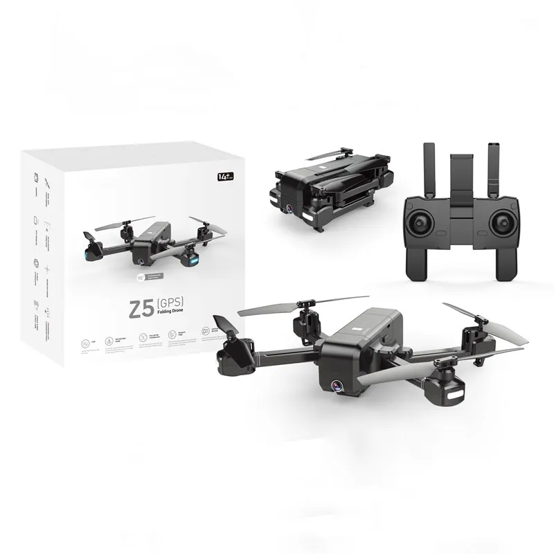 SJRC Z5 1080P 120 угол широкоугольный камера Wi Fi и FPV Дрон GPS автоматическое возвращение