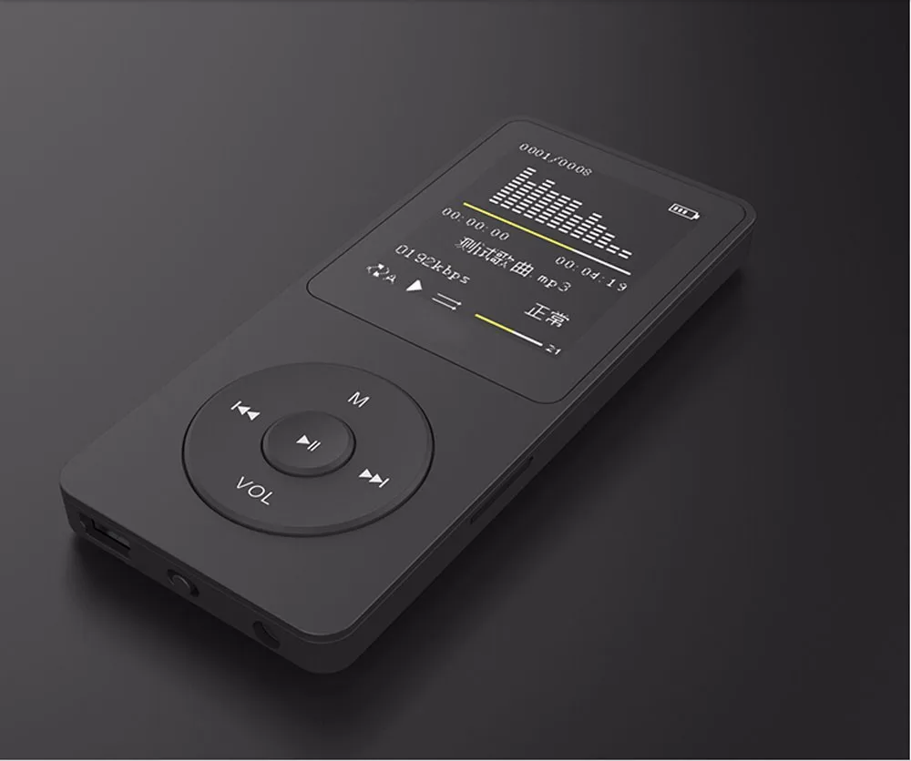 Музыкальный плеер mosunx 1 8 TFT черный Hi-Fi 4G MP3 fm-рекордер tf-карта спортивные гарнитуры