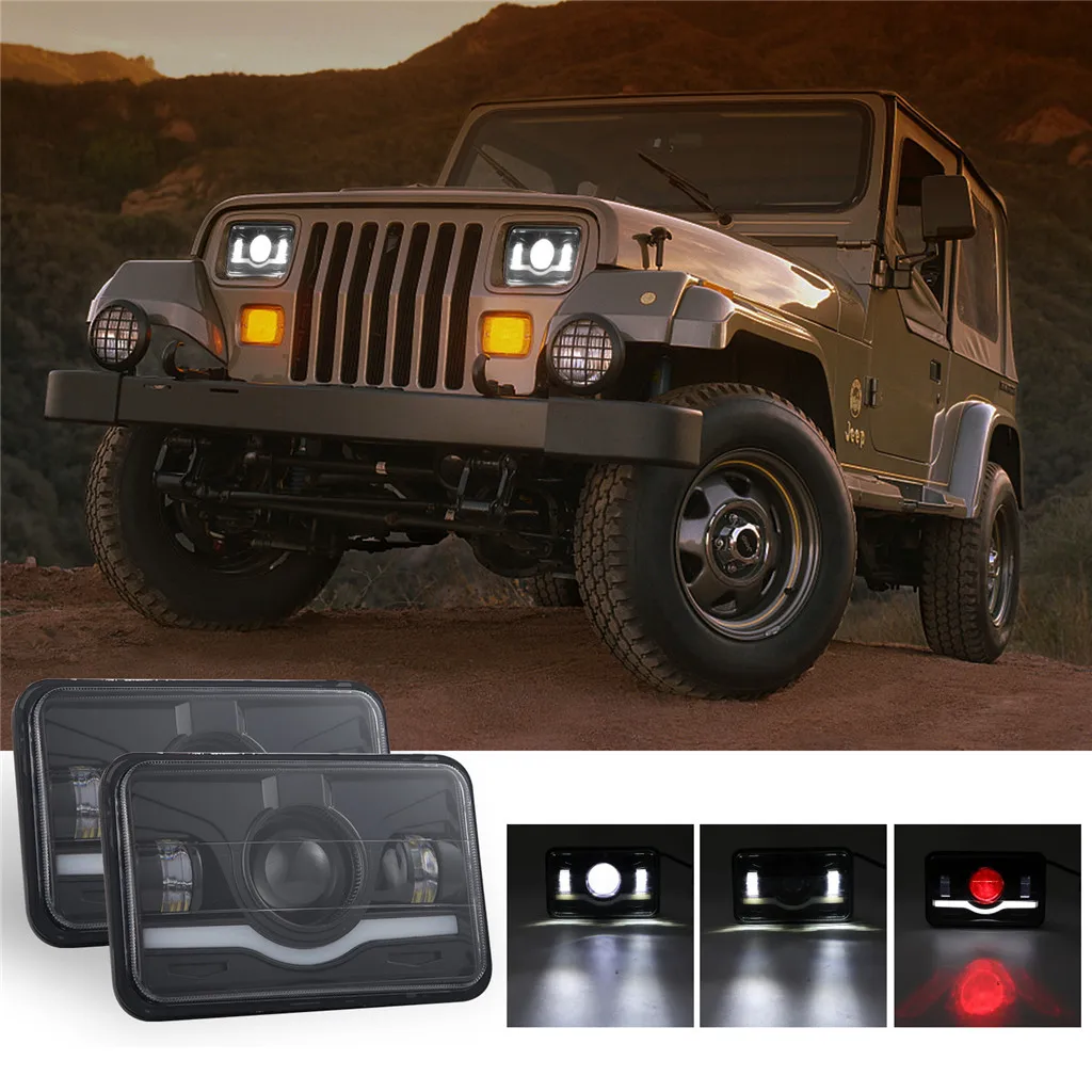 CARPRIE света автомобиля 2019 новая горячая распродажа квадратный 4x6 дюймов 150W