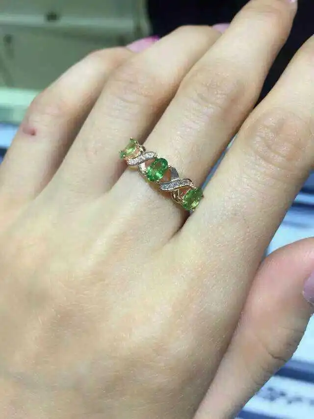 Кольцо из натурального камня серебро 925 пробы | Украшения и аксессуары